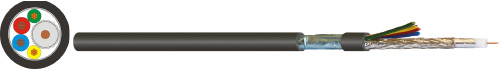 CCTV RG 59/U-4+2×0,22+2×0,50 mm²